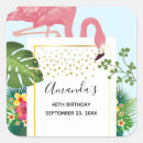 Search for pink flamingo birthday stickers Summer