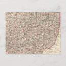 Search for road map postcards Ohio