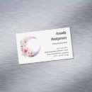 Search for crescent moon business cards Lunar