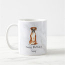 Search for boxer dogs mugs Birthday