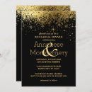 Search for snowflakes rehearsal dinner invitations Modern