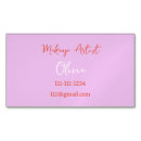 Search for spa business cards Pink