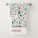 Search for christmas tree bath towels Whimsical