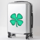 Recherche de lucky irish stickers Quatre feuilles de trèfle