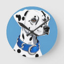 Recherche de dalmatien de chien horloges Animal