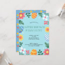 Search for the hunt is over invitations Easter egg hunt