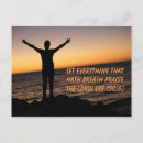 Search for praise horizontal postcards Worship