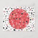 Recherche de soleil levant cartes postales Drapeau