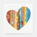 Recherche de grand coeur serviettes Amour