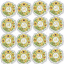 Search for sunflower on burlap stickers Watercolor