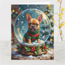Search for globe christmas cards Dog