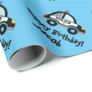 Search for police car wrapping paper Cop