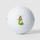 Search for santa golf balls Cartoon