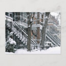 Recherche de rue cartes postales Hiver