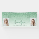 Search for 21st birthday banners Elegant