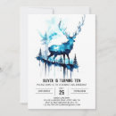 Recherche de stag invitations Aquarelle
