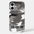 Search for grey camouflage iphone cases White