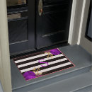 Search for black and white stripes doormats Vintage