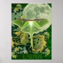 Search for green moon posters Vintage