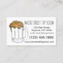 Recherche de beer business cards Barman