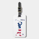 Recherche de drapeau de golf bagages étiquettes Usa