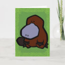 Search for platypus cards Illustration