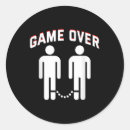 Search for game over wedding stickers Lets go brandon