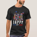 Search for 4th of july cat tshirts Usa