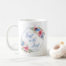 Search for trust in the lord mugs Floral