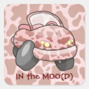 Search for funny cow stickers Pink
