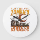 Recherche de zombies horloges Conceptiondecitrouille
