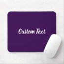 Search for purple mousepads Typography