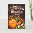 Search for card for cousin thanksgiving cards Fall