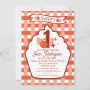 Recherche de chou invitations Gingham