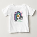 Search for rainbow baby shirts Wild one