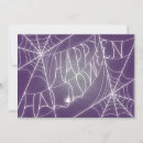 Search for purple halloween invitations Creepy