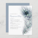 Search for peacock engagement party invitations Budget