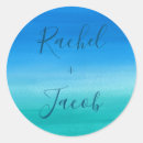 Search for beach wedding stickers Ocean