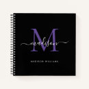 Search for purple notebooks Black