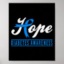 Search for diabetes ribbon posters Type