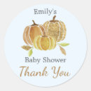 Search for baby blue shower stickers Pumpkin
