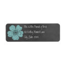 Search for teal heart return address labels Hearts