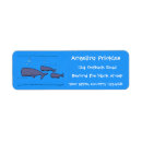 Search for whale return address labels Cartoon