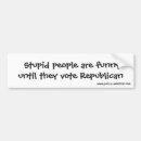 Search for until bumper stickers Republican