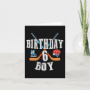 Search for 6 year old boy birthday cards Party