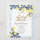 Recherche de italian bridal shower invitations Citron