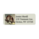 Search for love bird return address labels Retro