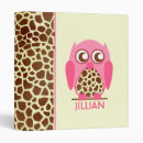 Search for owl binders Pink