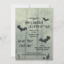Search for unique halloween invitations Bat