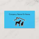 Recherche de silhouette de chat cartes visite Garde d'enfants d'animal familier